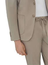 Jersey Suit Trousers With Coin Pocket In Stretch Blend